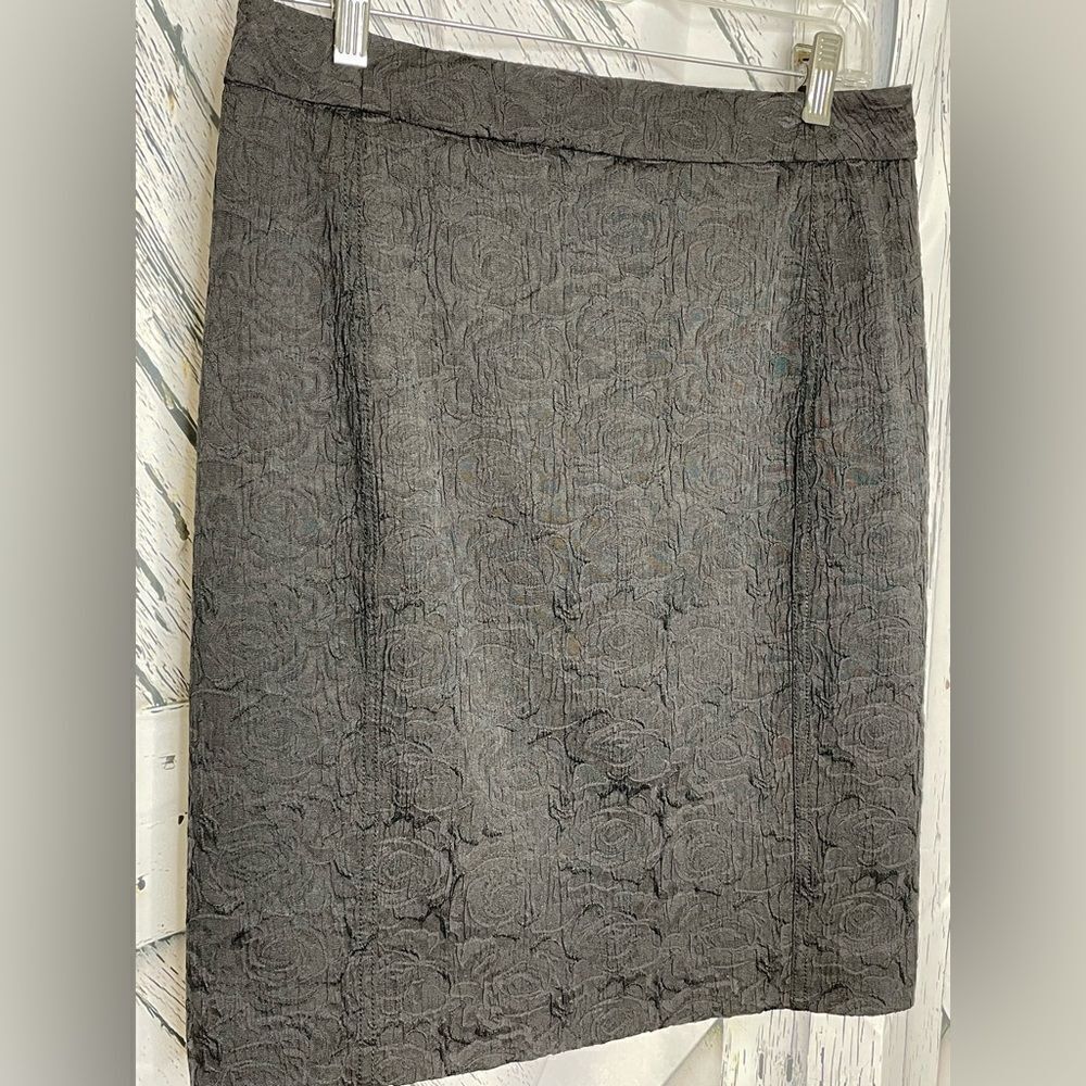 Anthropologie Vanessa Virginia Black Pencil Skirt 6